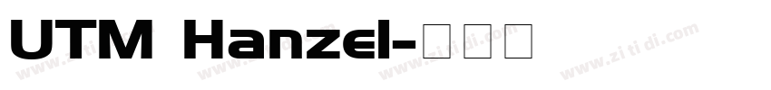 UTM Hanzel字体转换
